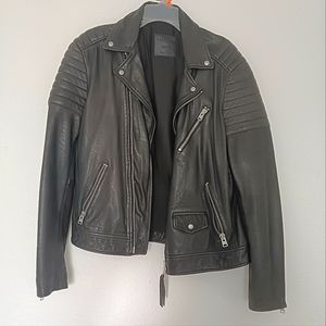 All Saints leather jacket